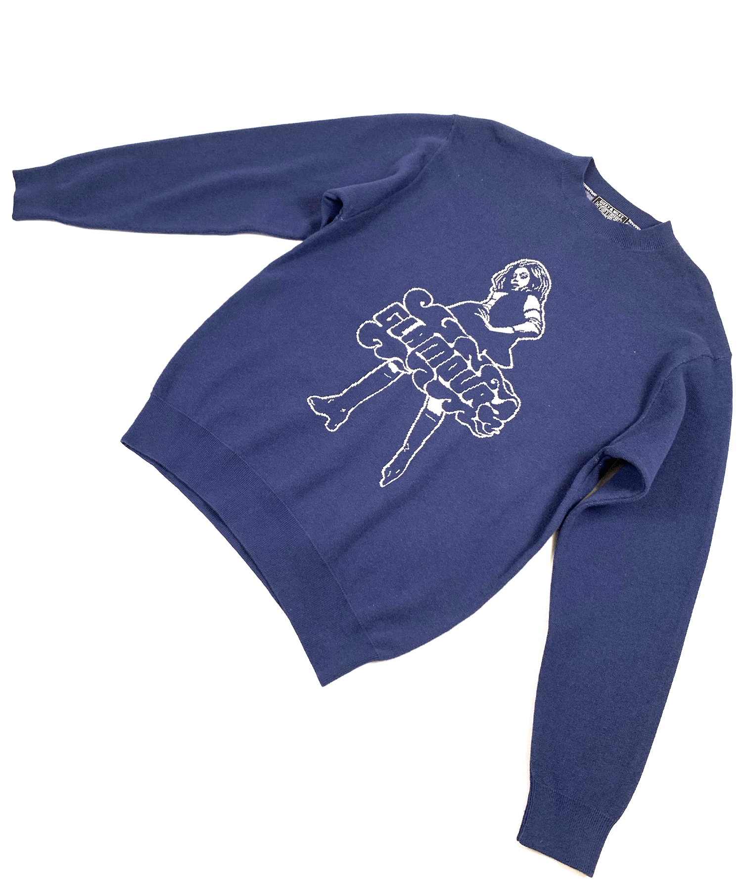 HYSTERIC GLAMOUR VIXEN GIRLジャカード セーター(Naby)