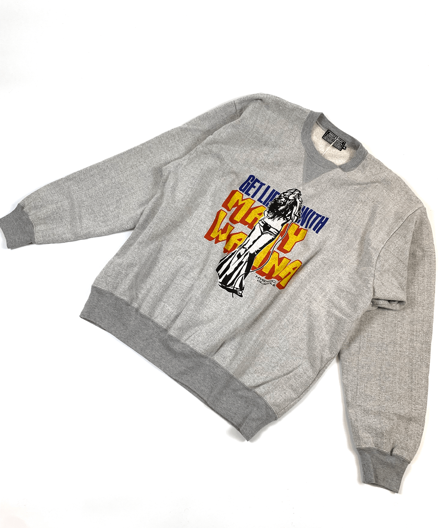 HYSTERIC GLAMOUR GET LIFTED WITH MW スウェット(グレートップ)