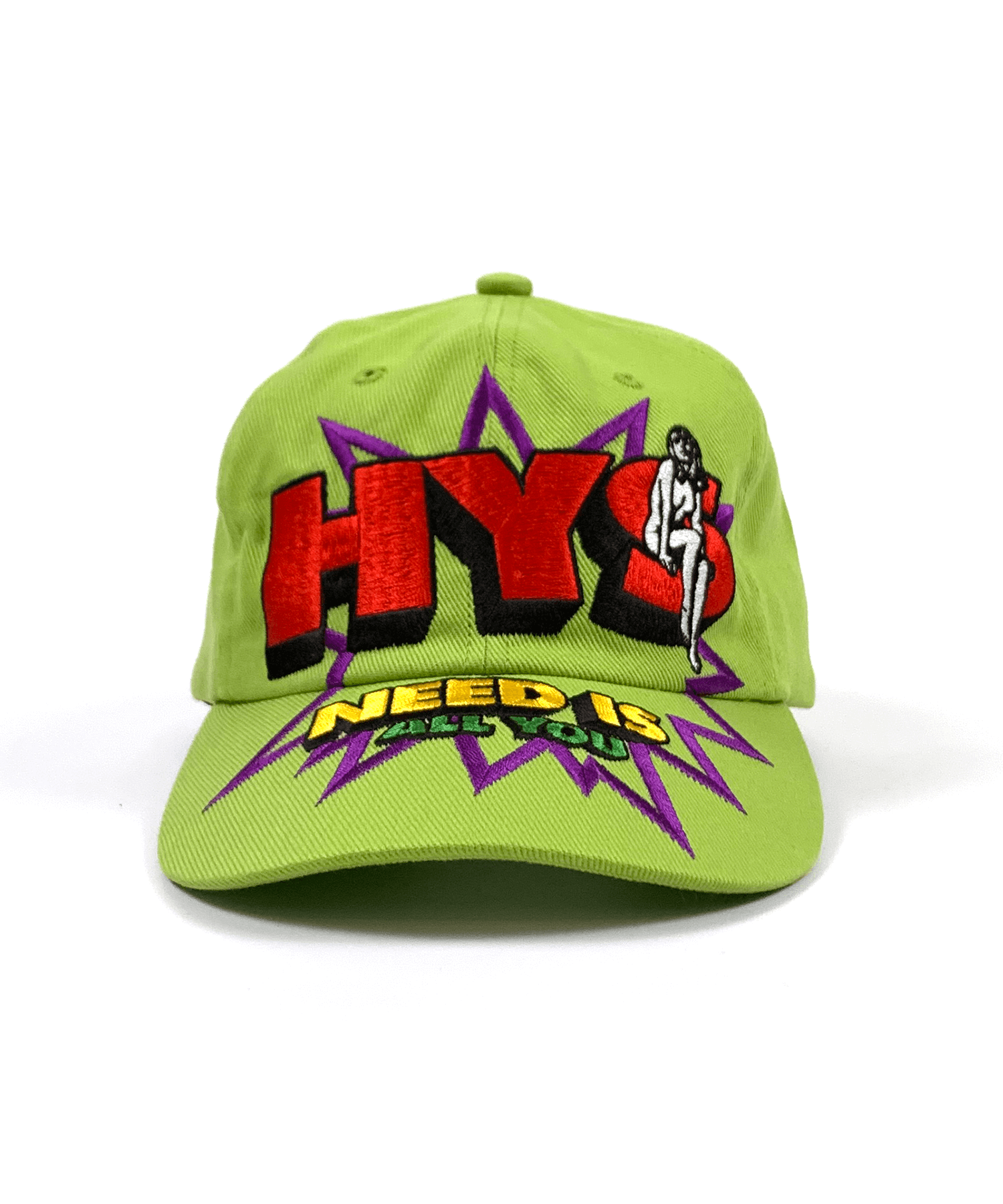 HYSTERIC GLAMOUR HYS NEED IS YOU刺繍 キャップ