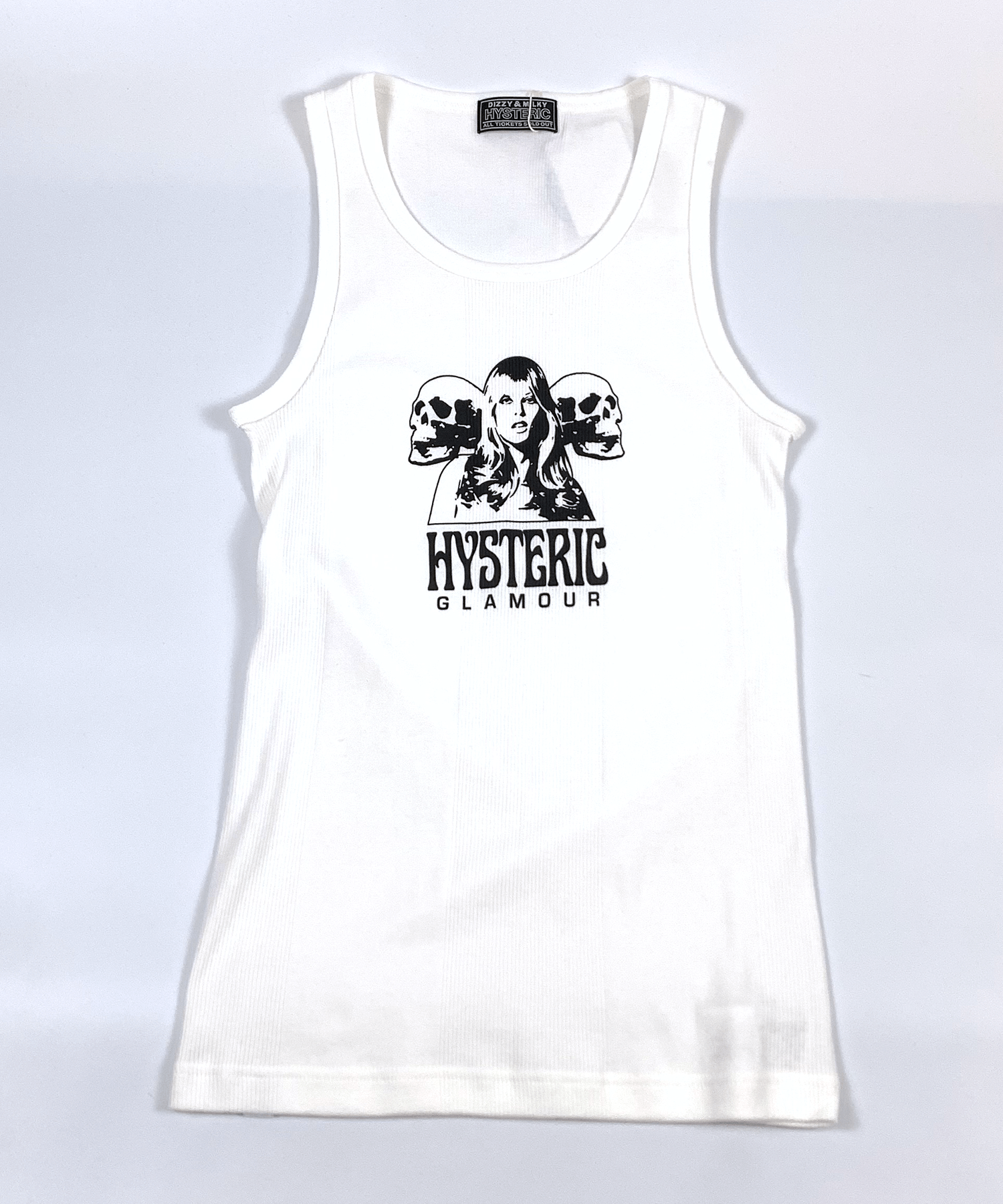 HYSTERIC GLAMOUR SKULL WOMAN タンクトップ