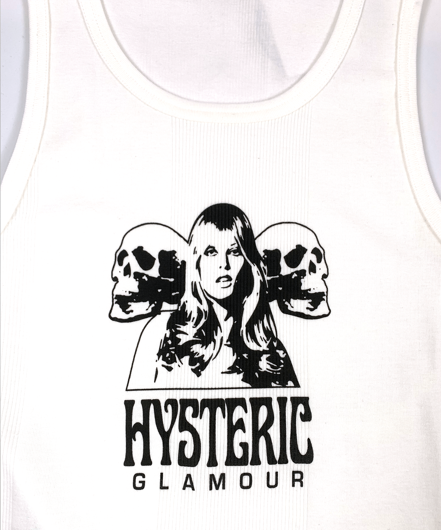 HYSTERIC GLAMOUR SKULL WOMAN タンクトップ