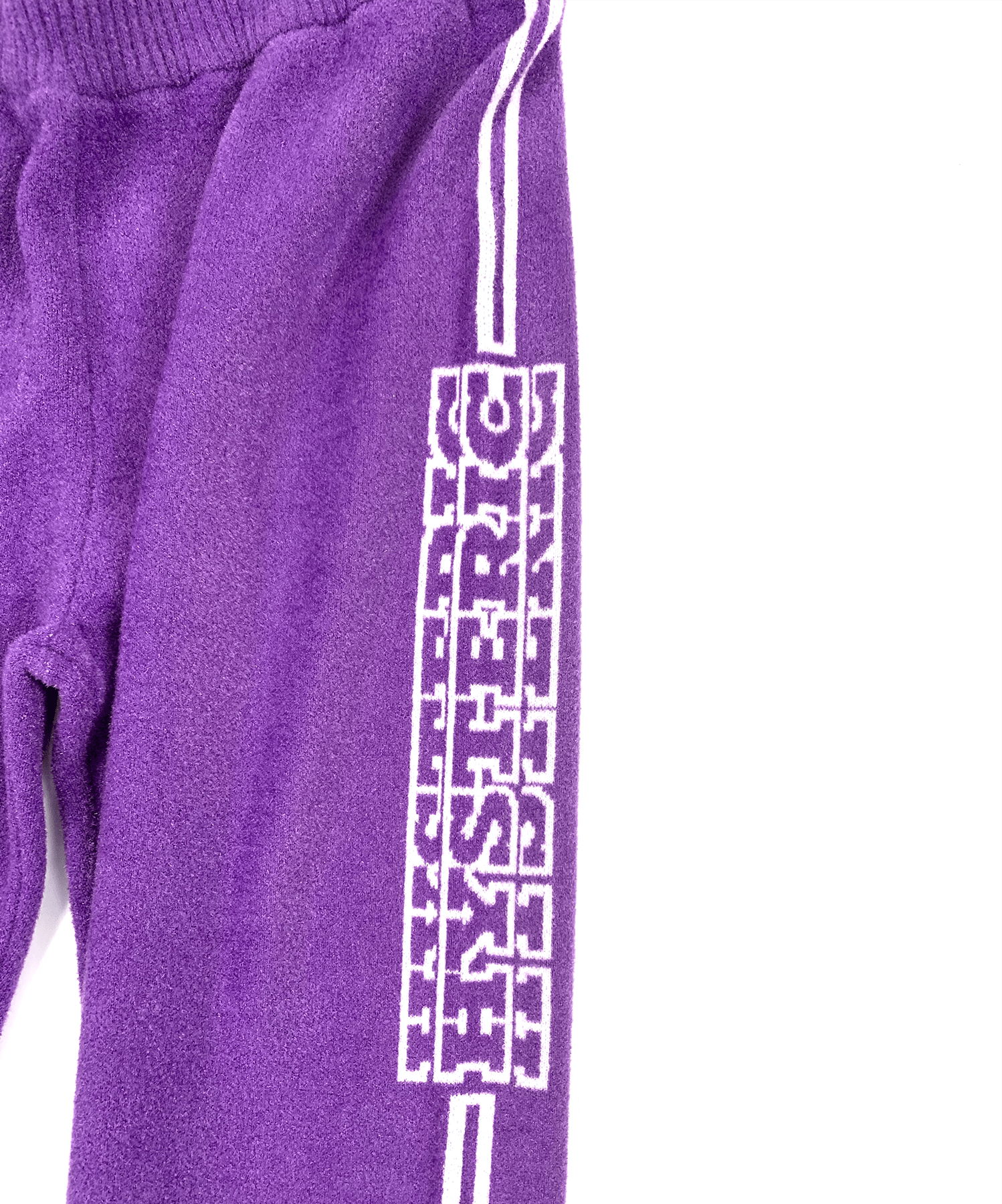 HYSTERIC GLAMOUR HYS SIDE LOGOジャカード フレアパンツ