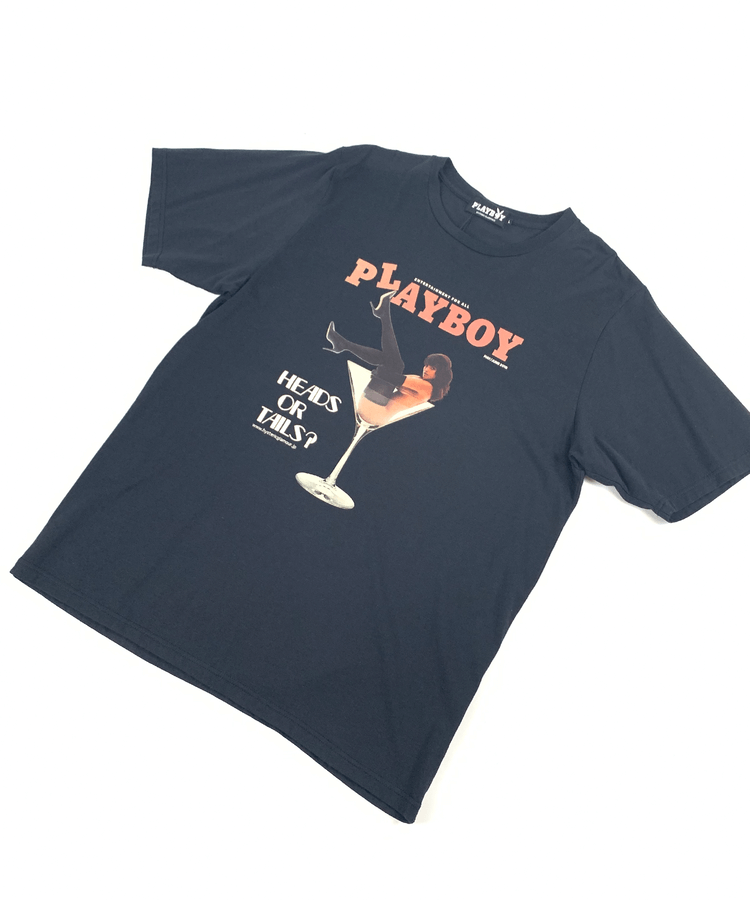 HYSTERIC GLAMOUR PLAYBOY/HEADSorTAILS Tシャツ