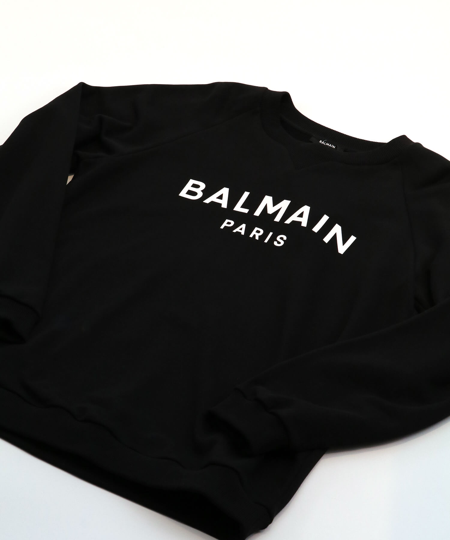 BALMAIN コットンスエットシャツ