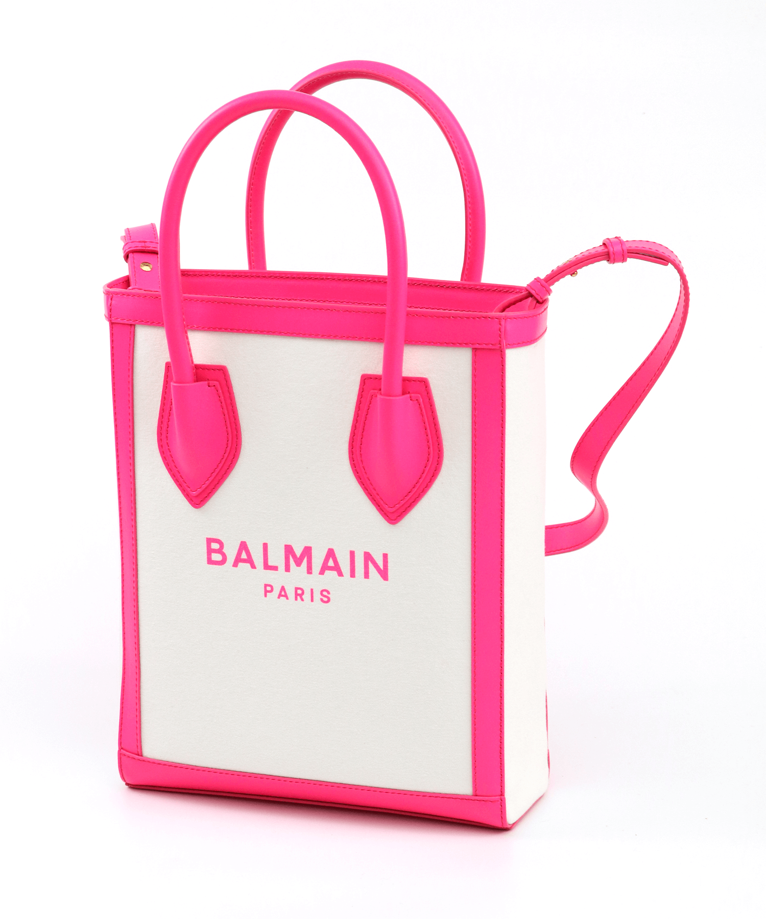 BALMAIN B-ARMY SHOPPER 26－CANVAS＆LOGO