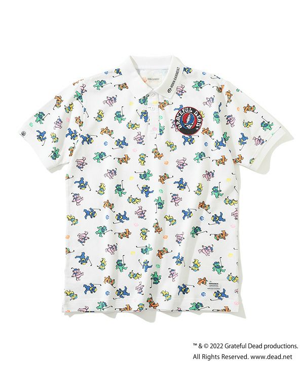 HORN GARMENT Swing Bears Patterned Polo | MEN