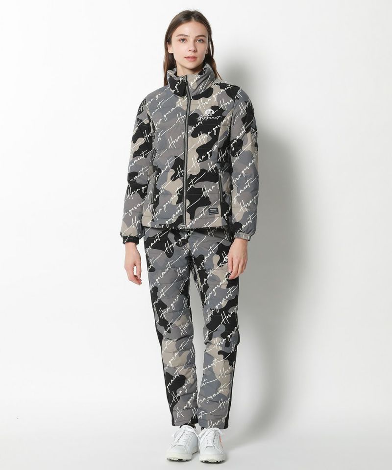 HORN GARMENT Alto Camouflage Down Jacket | WOMEN