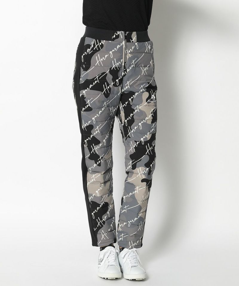 HORN GARMENT Alto Camouflage Down Pants | WOMEN