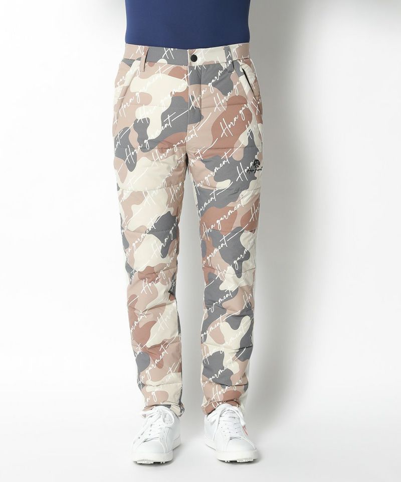 HORN GARMENT Alto Camouflage Down Pants | MEN