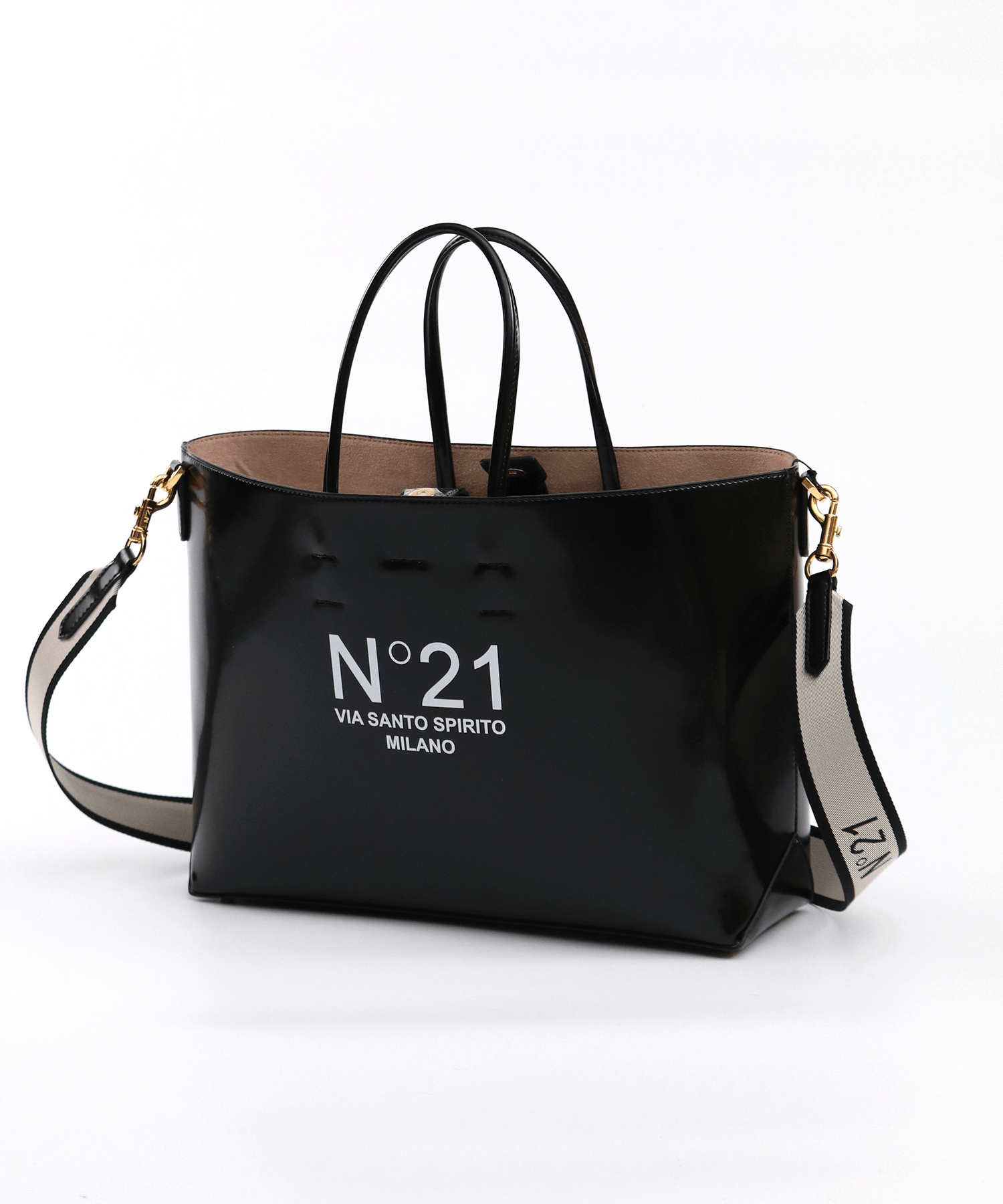 N°21　Shopper　Large　Black