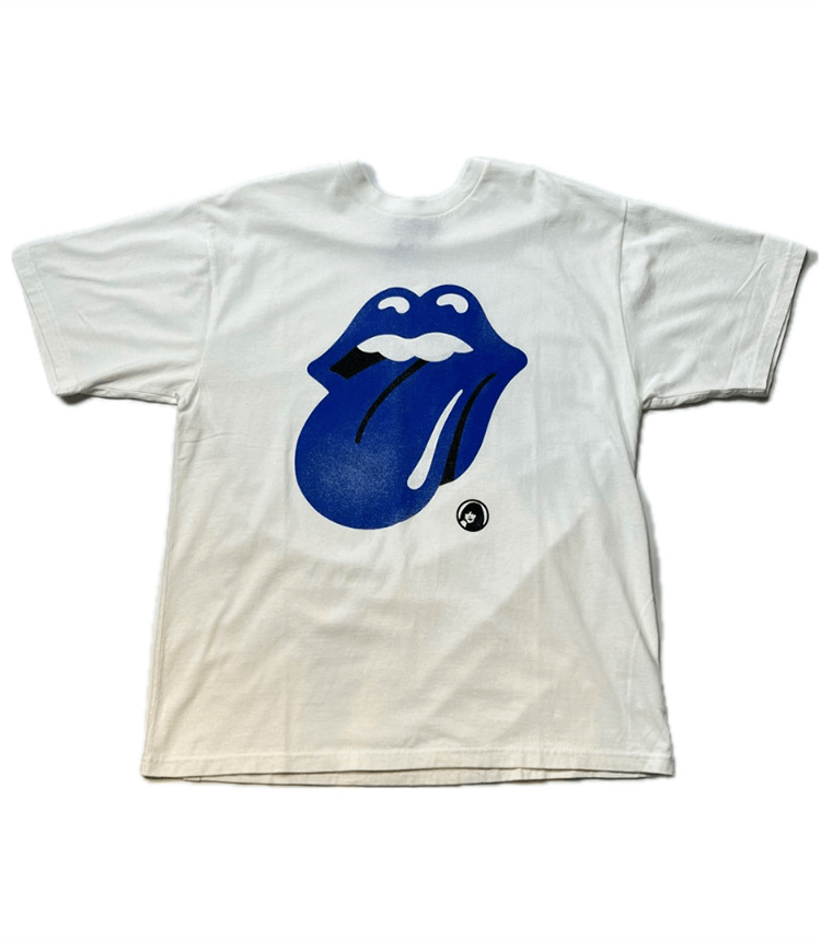 THE ROLLING STONES/CIRCLE HEAD&BLUE TONGUE Tシャツ
